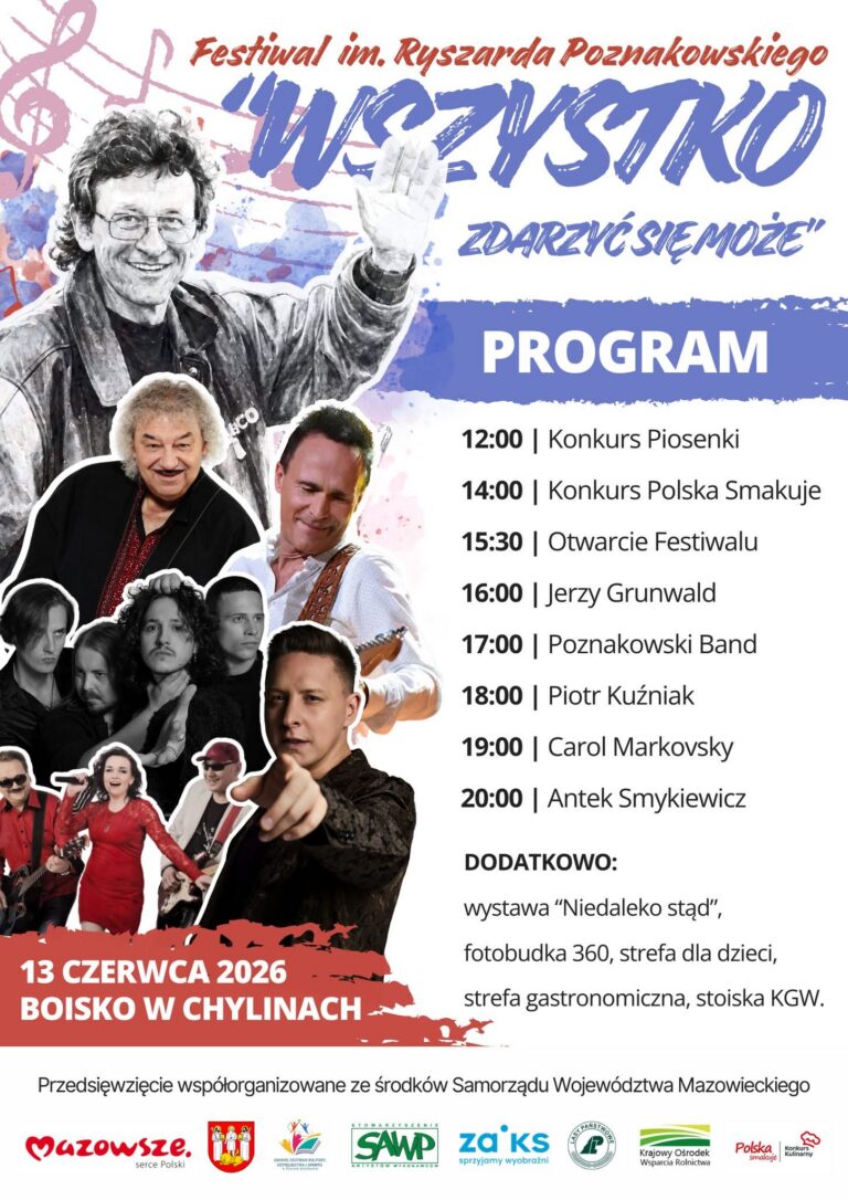 Festiwal im. Ryszarda Poznakowskiego w Chylinach. Na scenie Jerzy Grunwald, Piotr Kuźniak i Antek Smykiewicz Festiwal muzyczny z różnymi artystami